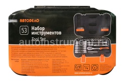 Набор головок АВТОДЕЛО 39922 (53 предмета) 1/4"