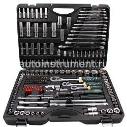 Набор инструмента ROCK FORCE RF-38841 (216 предметов) 1/2"&1/4"&3/8"DR с 6-гр. головками