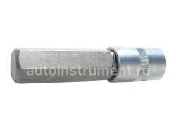 Головка торцевая со вставкой HEX Н19 1/2" АВТОДЕЛО L=100mm 39399