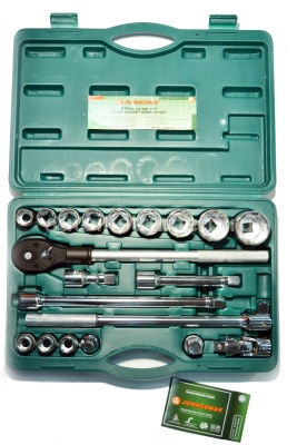 Набор головок 21 пр. Jonnesway 3/4" 22-50мм. 6гр. S04H6121S