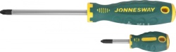 Отвёртка крестовая РН2х100мм. Jonnesway ANTI-SLIP GRIP D71Z2100