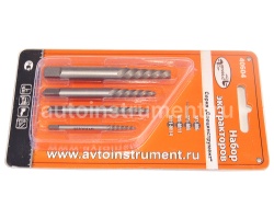 Экстракторы 4 шт. АВТОДЕЛО М3-М14 блистер 40604