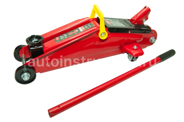 Домкрат подкатной гидравлический 2 т (130-380мм) в кейсе ROCK FORCE RF-T82003K