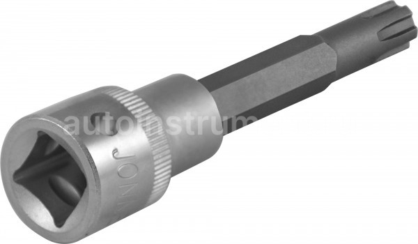 Торцевая насадка 1/2"DR с вставкой RIBE М10Sх100 мм. для болтов ГБЦ двигателей VAG Jonnesway