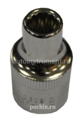 Головка торцевая 8мм. 1/2" OMBRA
