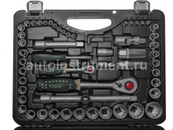 Набор инструмента ROCK FORCE RF-41082-9 (108 предметов) 1/2" & 1/4"DR 12-гранный