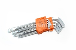 Набор шестигранников 10 шт. АВТОДЕЛО 1/16"-1/2" Профессионал 39152