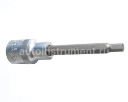 Головка торцевая со вставкой HEX Н6 1/2" АВТОДЕЛО L=100mm 39386