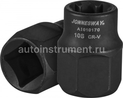 Торцевая головка 1/2" 10S для регулировки натяжителя ремня TOYOTA ALTIS Jonnesway