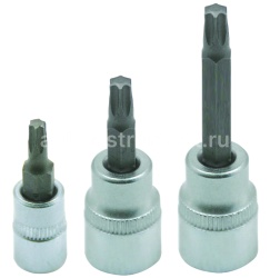 Головка торцевая со вставкой TORX Т50 1/2" Jonnesway L= 58мм. S07H450