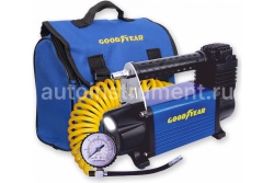 Автомобильный воздушный компрессор Goodyear GY-50L LED 50 л/мин GY000113 с фонарем и съемным винтовым шлангом