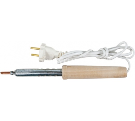 Паяльник 100 Вт 220V деревянная ручка