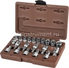 Набор головок TORX 22 пр. OMBRA 3/8" и 1/2" Е6-Е24 и Т20-Т70