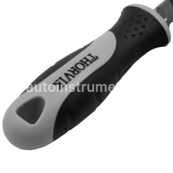 Напильник по металлу трехгранный 200мм. №2 THORVIK MFTS200