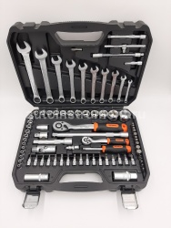 Набор инструмента АВТОДЕЛО 39882 (82 предмета) Профессионал 1/2",1/4" пласт.кейс