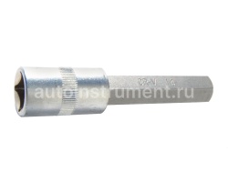 Головка торцевая со вставкой HEX Н14 1/2" АВТОДЕЛО L=100mm 39394