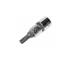 Головка с насадкой TORX 1/4" х T25H, с отверстием, длина 37мм JTC-23525