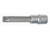 Головка торцевая со вставкой TORX Т60 1/2" АВТОДЕЛО L=100mm 39660