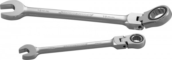 Ключ комбинированный трещоточный шарнирный 16мм. Jonnesway W66116