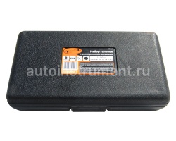 Набор головок 8 пр. АВТОДЕЛО 1/2" HEX H5-H17мм L=100mm в кейсе 39400