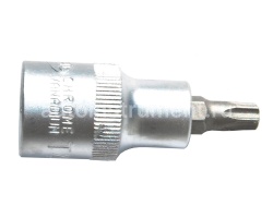 Головка торцевая со вставкой TORX Т40 1/2" АВТОДЕЛО L=100mm 39640