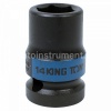 Головка торцевая 14мм. 1/2" Кing Tony CR-MO 6 гр.