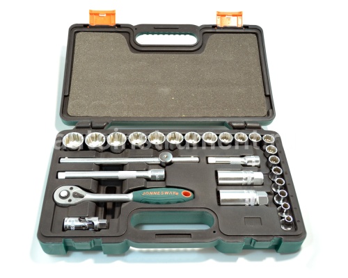 Набор головок 26 пр. Super Tech 3/8"Jonnesway DR S68H3126S