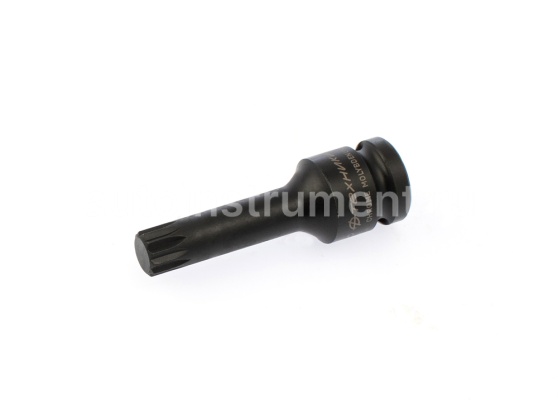Головка торцевая ударная 1/2'' Spline M14, длина 78 мм ДЕЛО ТЕХНИКИ 664614
