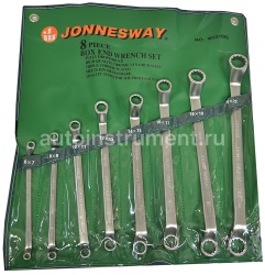 Набор ключей накидных 8 шт. Jonnesway 6-22мм. W23108S