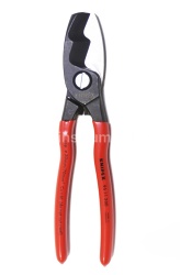 Кабелерез 200мм. KNIPEX красные ручки