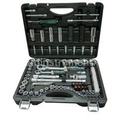 Набор инструмента ROCK FORCE RF-41082-5-PREMIUM (108 предметов) 1/2"&1/4"DR 6-гранных + 6пр.